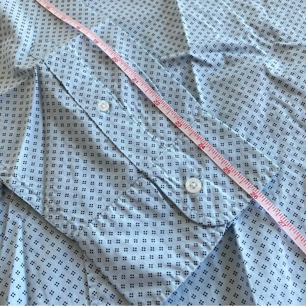 J. Crew Slim printed flex casual LS shirt